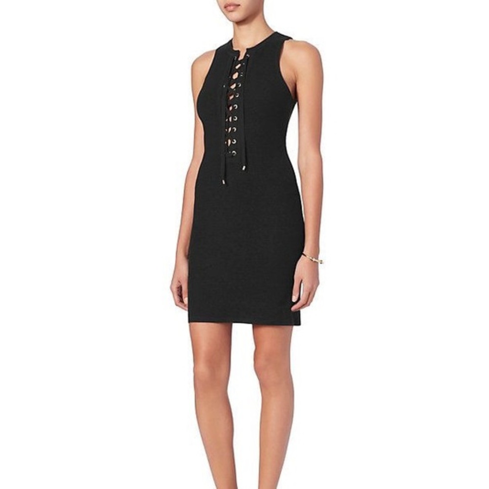 Derek Lam Lace Up Dress